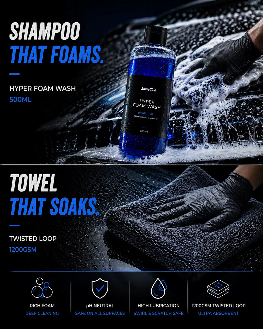 Shine & Dry Combo