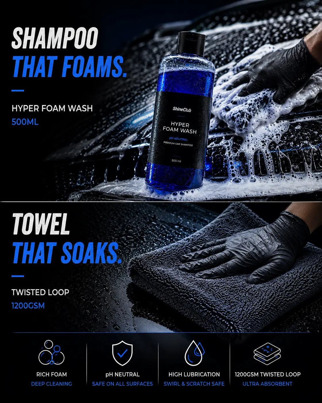 Shine & Dry Combo