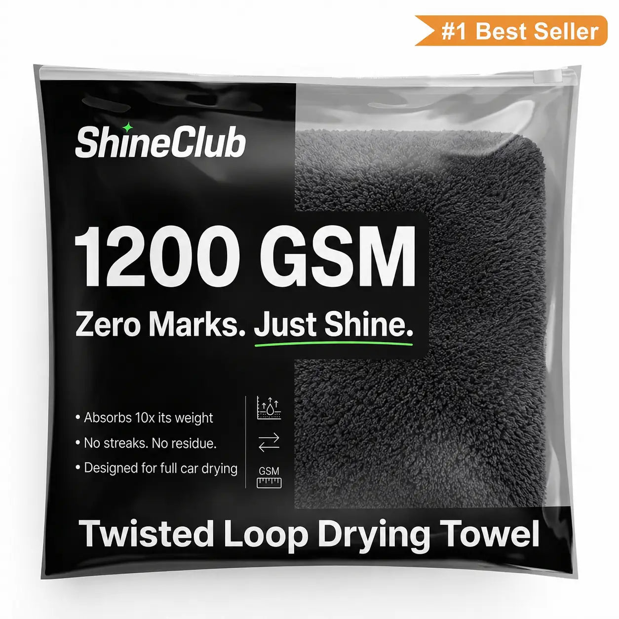Twisted Loop 1200GSM Microfiber