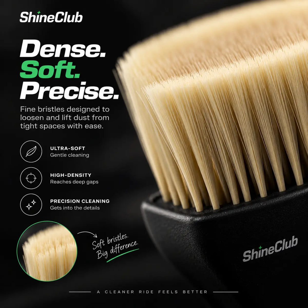 DetailPro Brush | Interior Detailing Brush