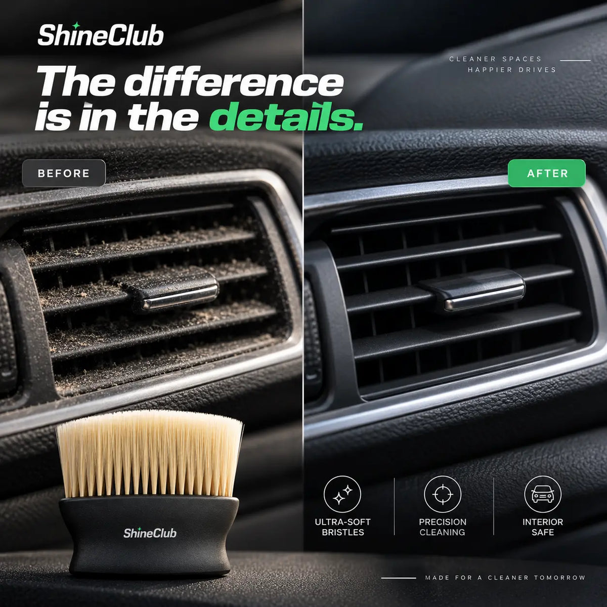 DetailPro Brush | Interior Detailing Brush