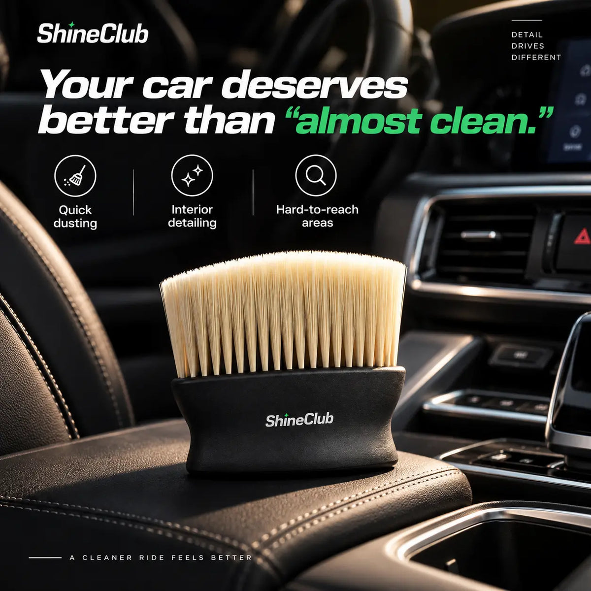 DetailPro Brush | Interior Detailing Brush