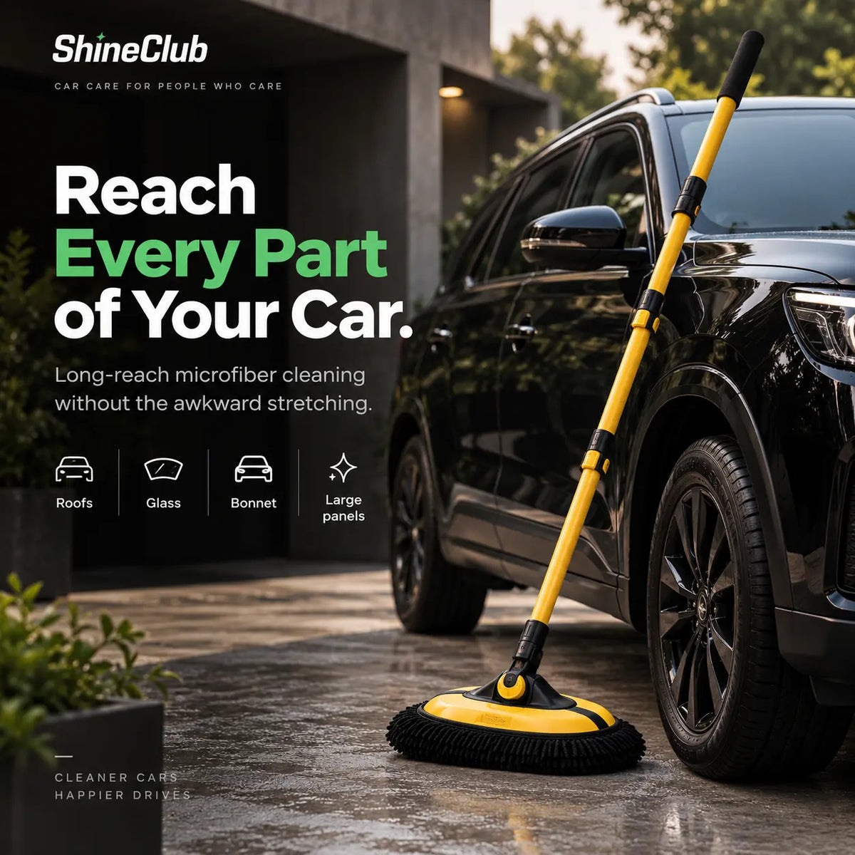 Long-Reach Car Wash Mop