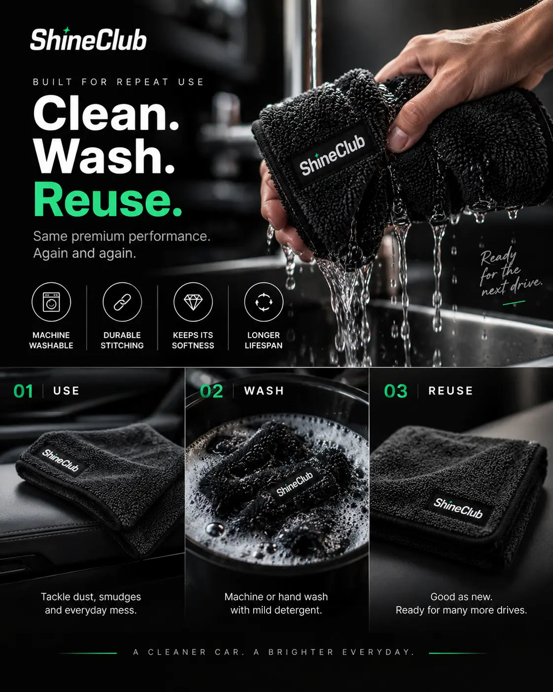 600 GSM Interior Microfiber Cloth