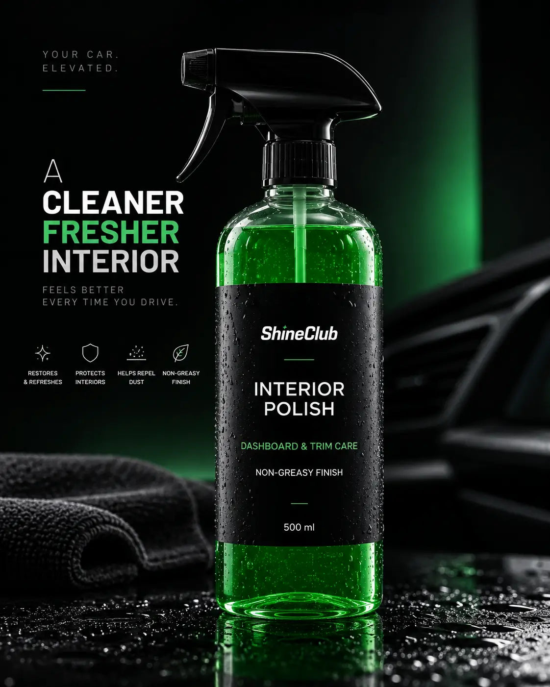 Interior Polish | Dashboard & Trim Care