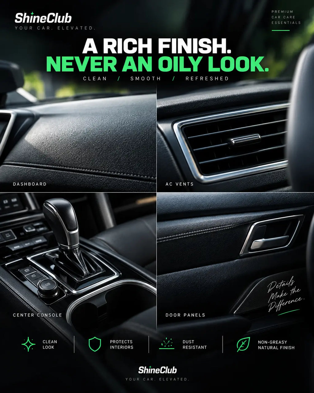Interior Polish | Dashboard & Trim Care
