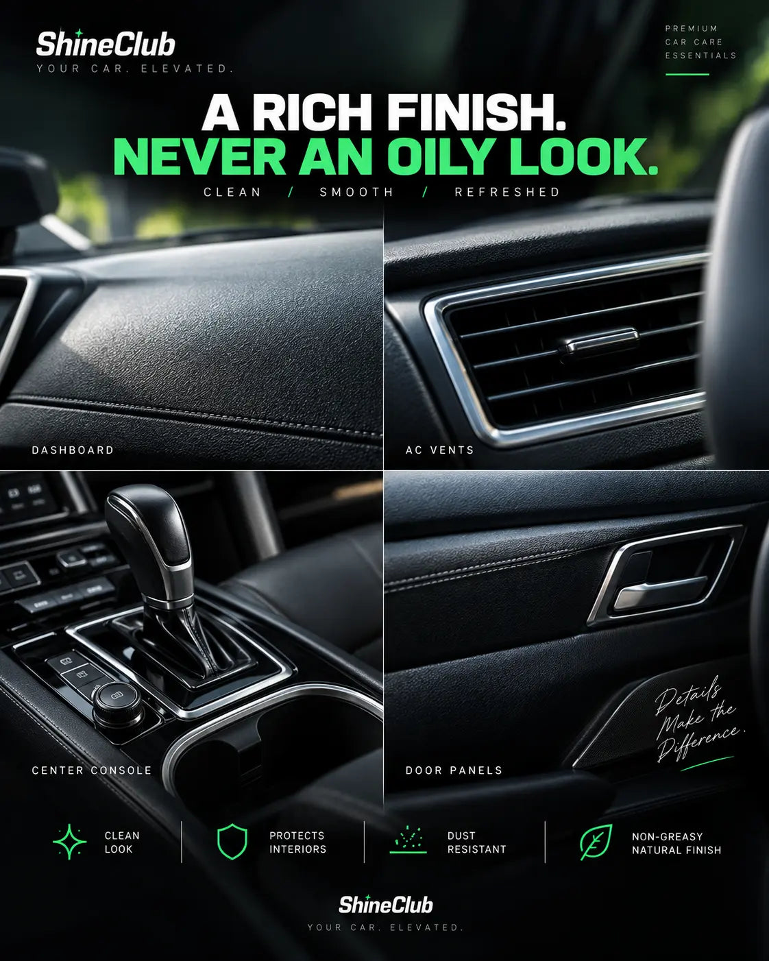 Interior Polish | Dashboard & Trim Care